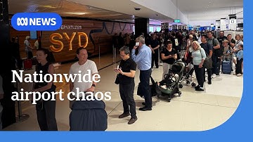 Nationwide passport system outage triggers chaos at Australian airports | ABC NEWS
