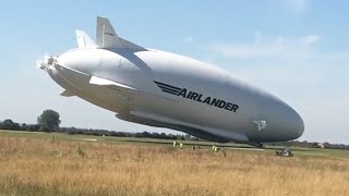 Airlander 10 Crash Close-Up & Slow Motion