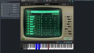 UVI Darklight VST Plugin drums machine demo - Fairlight CMI, Darklight IIx VST plugin screenshot 1