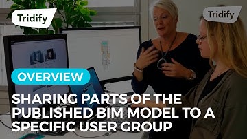 Tridify Features - Sharing Parts Of The Published BIM Model To a Specific User Group