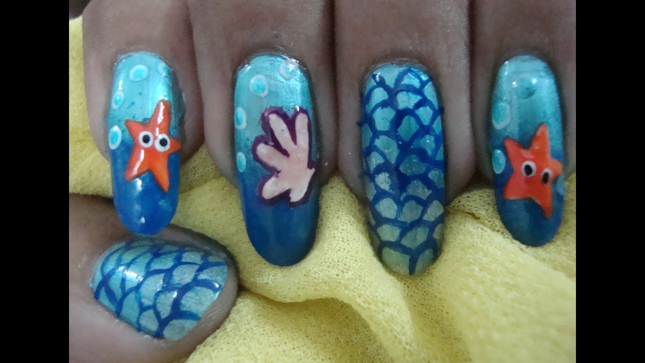 Under the sea nails !