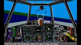 Their Finest Hour: The Battle Of Britain (PC/DOS) 1989, Lucasfilm Games screenshot 1