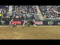 Odessa College's Mecate Trammell rides Mo Betta Rodeo's Uncle Kneebanger for 86.25 points at the