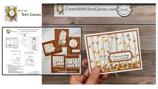 Falling Leaves Card made with the Welcoming Woods Stamp Set