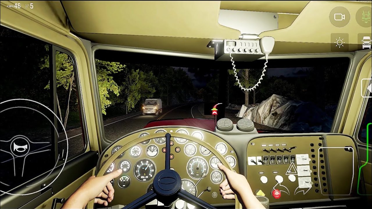 Truck simulator big rigs night shift gameplay 
