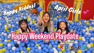 Happy Weekend Playdate at Kidzooona with Mela and Stela