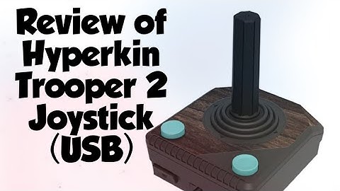 Review of Hyperkin Trooper 2 for PC, Raspberry Pi, PS3, & Android (vid#62)
