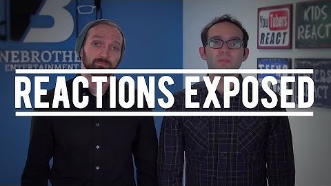 The Fine Brothers - Can "Reaction" Videos Change The World?