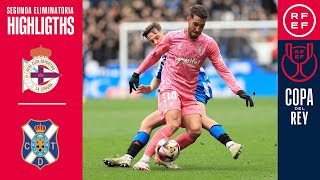  Copa del Rey false RC Deportivo 2-3 CD Tenerife false Segunda Eliminatoria