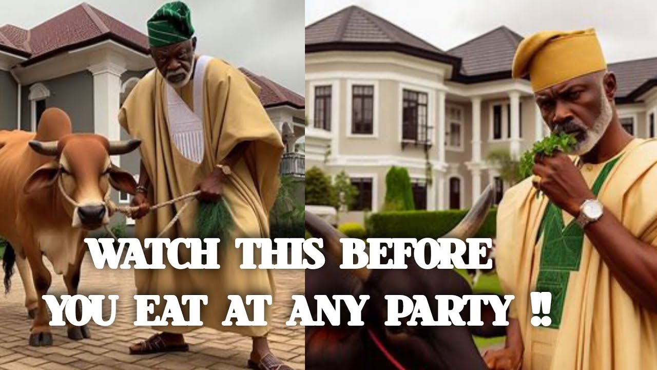 WATCH THIS BEFORE YOU EAT AT ANY PARTY! #folklore #africanstory #folktales #story #africanfolktales