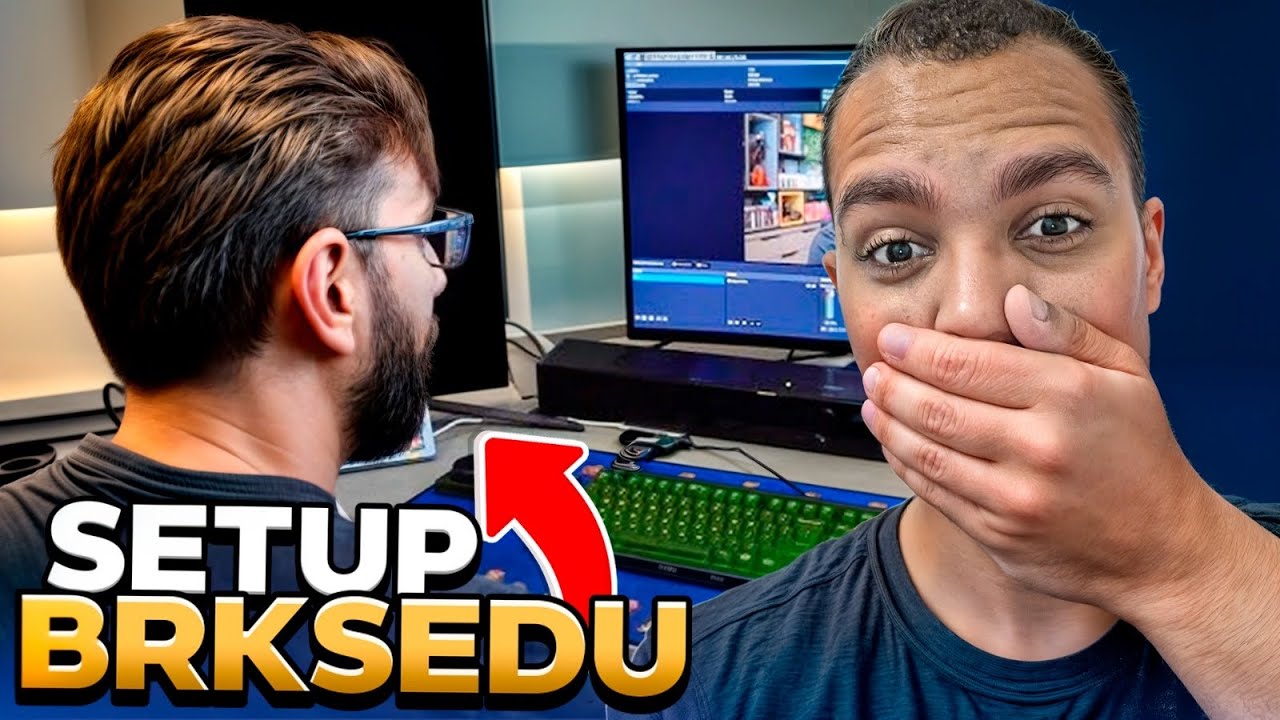 O SETUP MAIS CLEAN QUE EU JA VI - REACT @BRKsEDU
