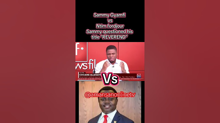 Sammy Gyamfi  Vs Ntim Fordjour#youtube #duet #fyp #viralvideo #reels