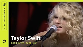 Taylor Swift, "Should've Said No": Stripped Down chords