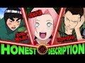 The Naruto Konoha 11 - Honest Anime Descriptions