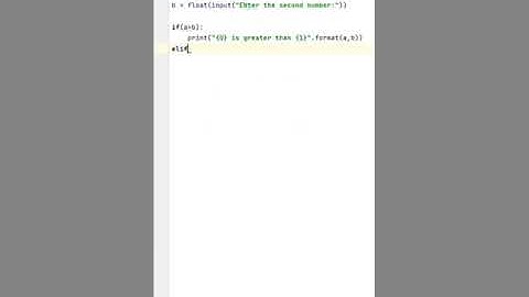 Find Largest of Two Numbers using Python 👍😉  #codewithharry #css #python #programming  #shorts