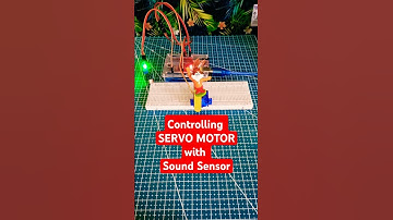 Controlling a Servo Motor with a Sound Sensor   Simple Arduino Project