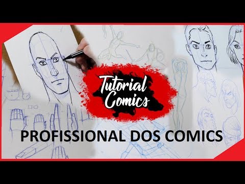 TUTORIAL COMICS - COMO DESENHAR PASSO A PASSO