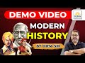 Demo  modern history by ojha sir  iqrademo upsc nayipehel