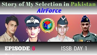 Episode 8 ,Tip and Tricks to pass ISSB My First Day at ISSB CenterKohat , Bio Data Sheet and