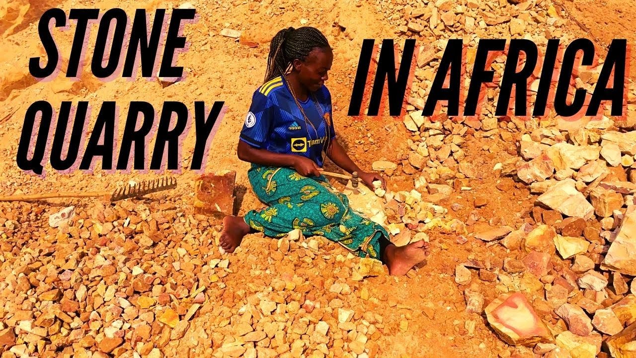 How we carryout STONE QUARRYING IN MY AFRICAN VILLAGE uganda 