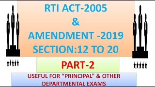 RTI ACT-2005 (PART-2)