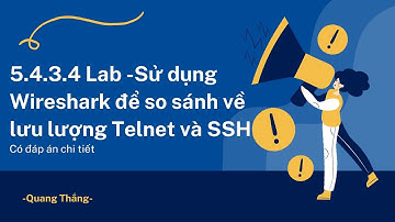 5.4.3.4 Lab - Use Wireshark to Compare Telnet and SSH Traffic Answers