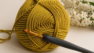 This crochet stitch shocked the internet! Very easy, very nice Perfect for beginners! 