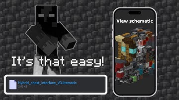 How To View Minecraft Schematics On Your Phone!