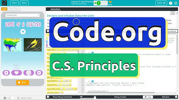 Code.org Lesson 3.2A Lists Practice | Tutorial with Answers | Unit 6 C.S. Principles