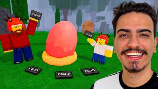 OVO de DINOSSAURO SECRETO ao PROTEGER a CRIANÇA DINO 100 DIAS no 99NOITES NA FLORESTA🥚🦖