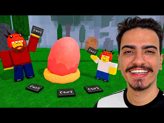 OVO de DINOSSAURO SECRETO ao PROTEGER a CRIANÇA DINO 100 DIAS no 99NOITES NA FLORESTA🥚🦖