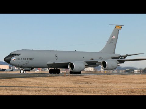 カンザス州フォーブスフィールド空軍州兵基地所属の空中給油機