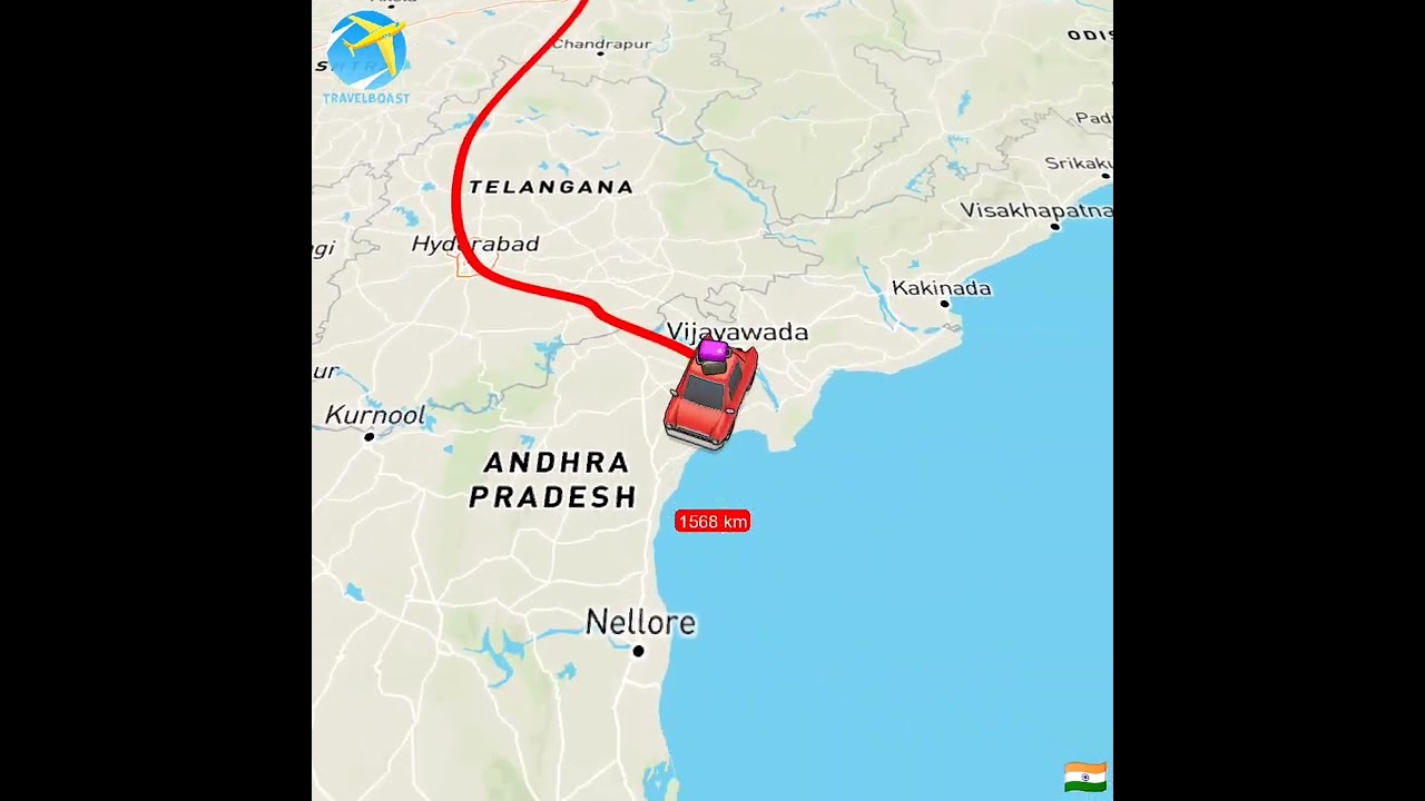 DELHI TO CHENNAI CAR ROUTE 