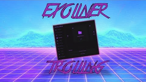 ROBLOX EXOLINER V2 TROLLING -Roblox Exploiting