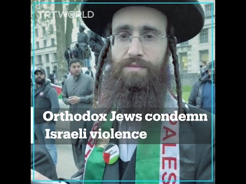 Orthodox Jews Show Solidarity With Palestinians