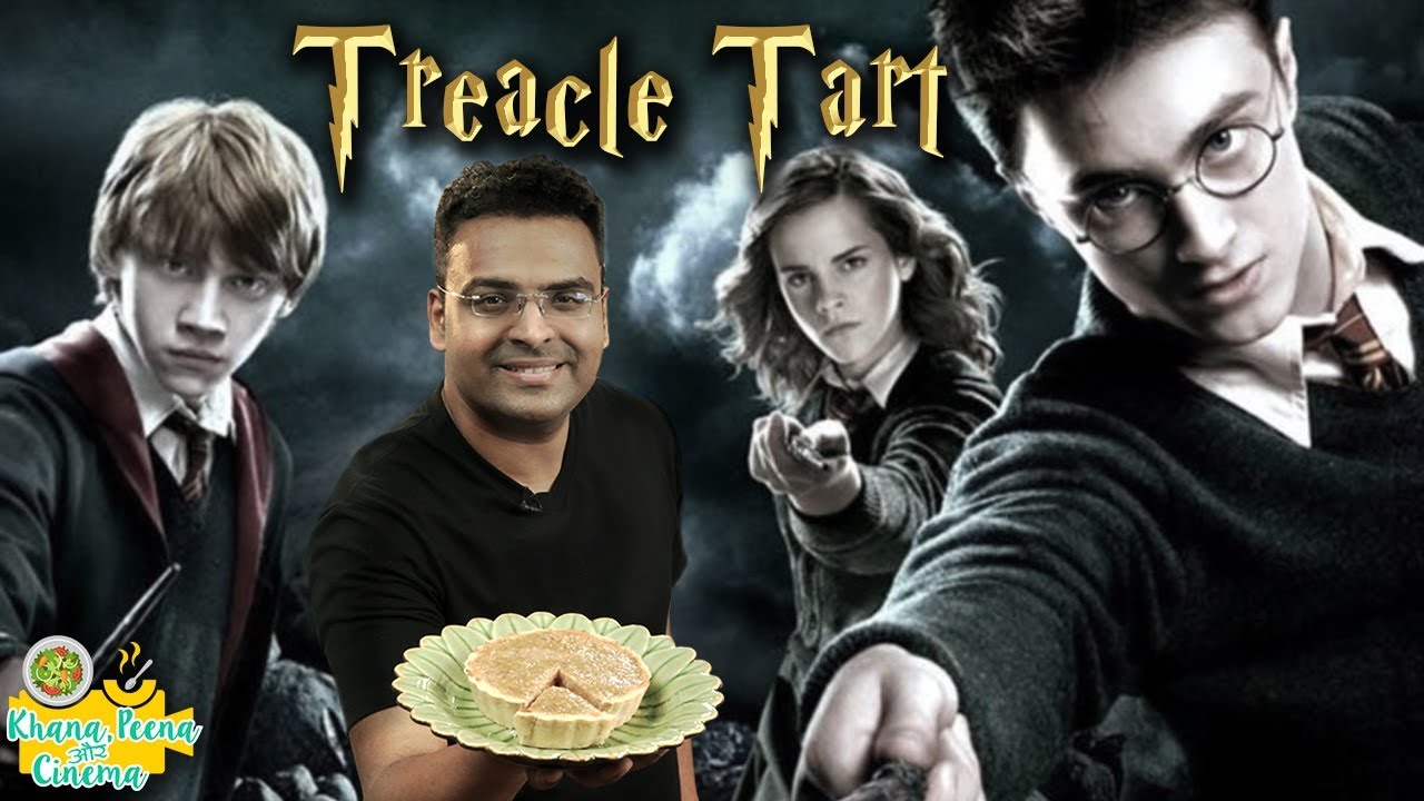 Treacle Tart Recipe - Harry Potter's Special Treacle Tart Recipe - Khana Peena Aur Cinema - Varun