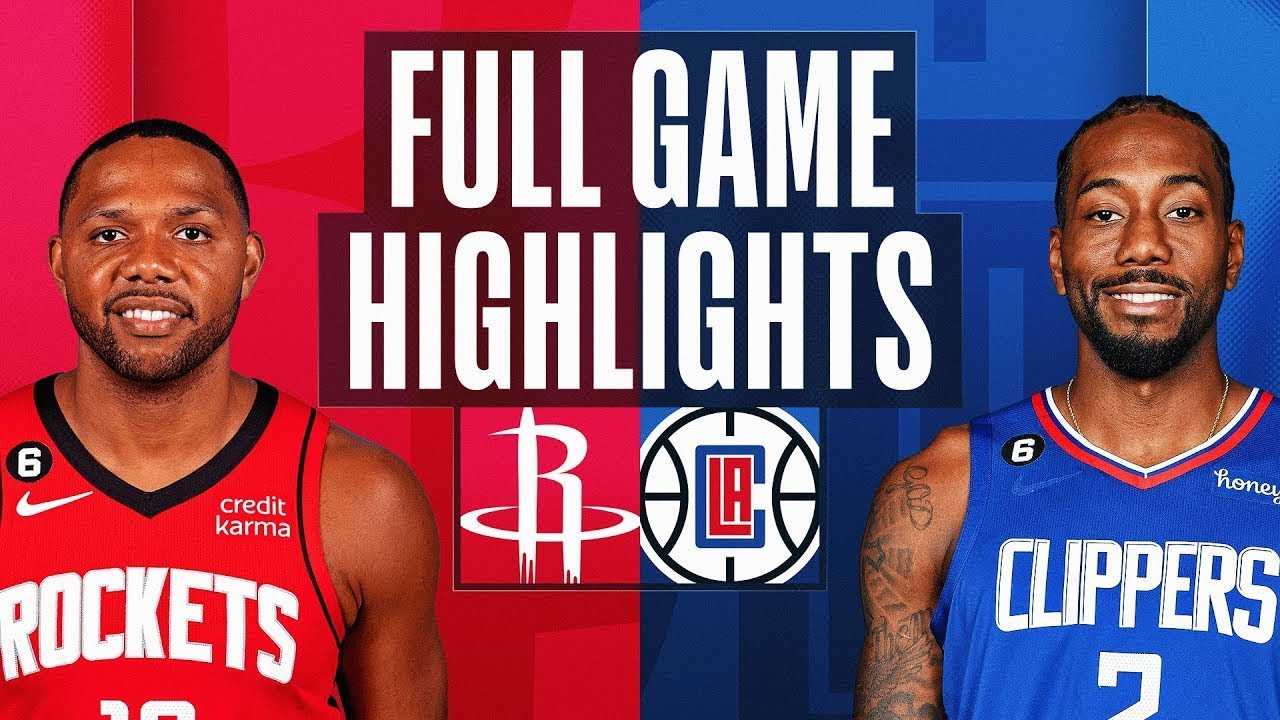 Houston Rockets vs. Los Angeles Clippers Full Game Highlights | Jan 15 | 2022-2023 NBA Season