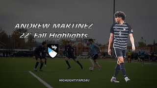 Andrew Martinez (All-American) 22' Fall Highlights