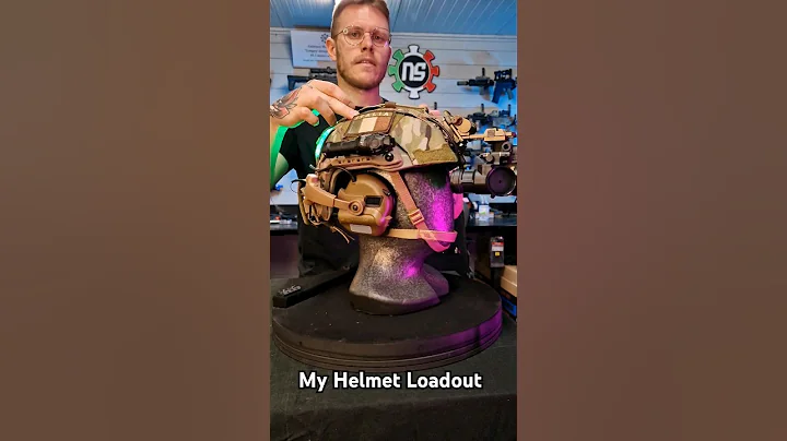 My Helmet Loadout 💨 #airsoft #asmr #helmet #tactical #money