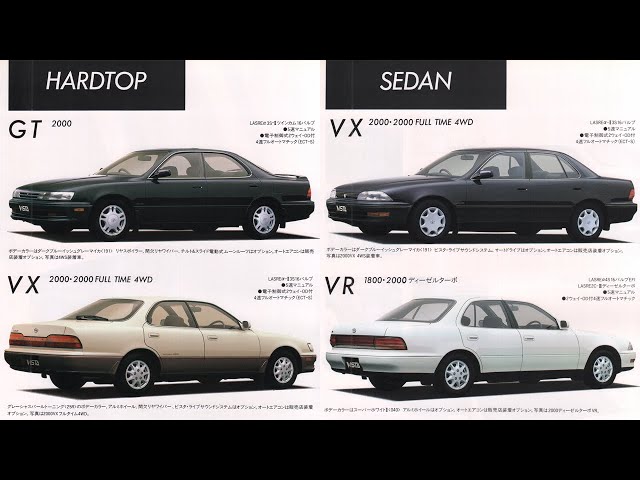1990.7.＜3代目(3rd)＞前期VISTAビスタV3ハードトップGT(3S-GE