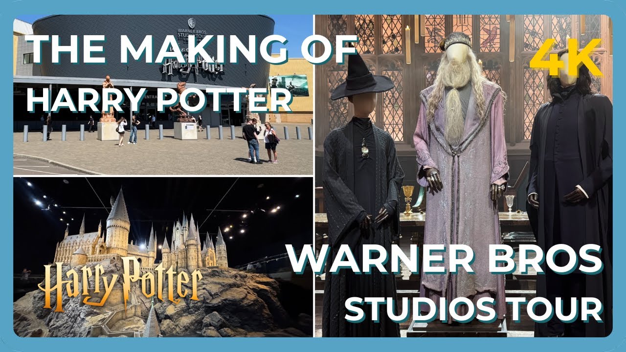 THE MAKING OF HARRY POTTER | Triwizard Tournament Event | Warner Bros Studio Tour London