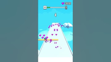 Roof Rails Gameplay (level-65) #shorts