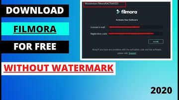 how to REMOVE WATERMARK FROM FILMORA 9 on windows 10 for free 2020 #filmora9activation