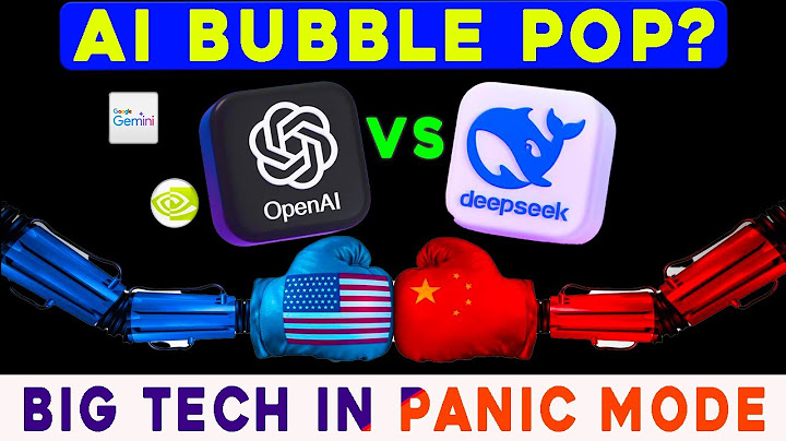 🚨Big Tech in panic mode... Did DeepSeek R1 just pop the AI bubble?