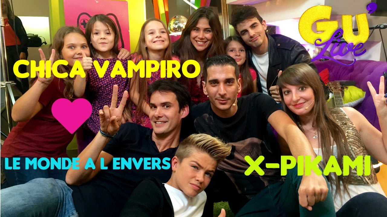 GULIVE part en live avec Max et Daisy de Chica Vampiro, Le Monde à L'envers et XPikami !!!