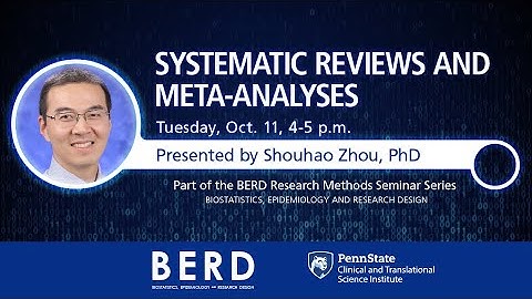 Systematic Reviews and Meta-analyses