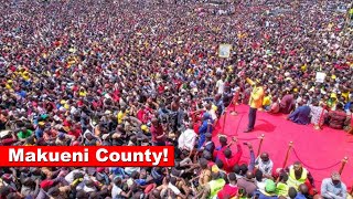 LIVE: President Ruto roars in Makueni as he tours Ukambani, Kalonzo's bedroom!