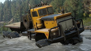 SnowRunner Mods Pacific P12W Army Summer Proving Grounds