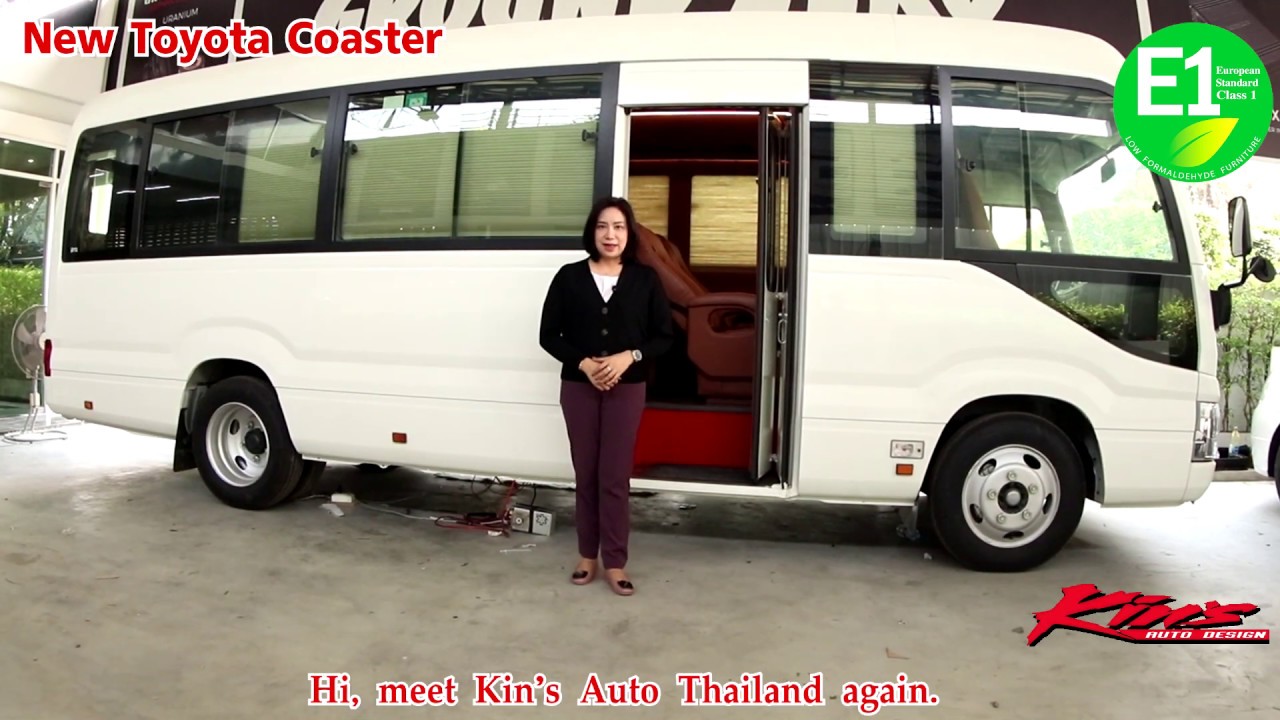 Toyota Coaster Campign vip by Kin’s Auto Thailand. ISO 90012015 YouTube