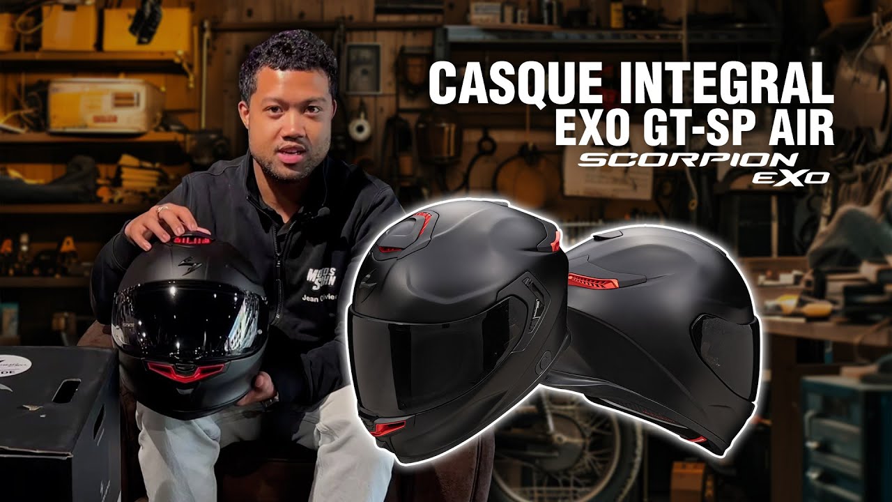 Test du casque Scorpion EXO GT-SP AIR par Jean-Olivier de Moto Axxe Strasbourg